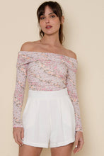 Load image into Gallery viewer, Coquette Off the Shoulder Bodysuit