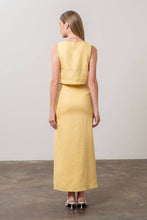 Load image into Gallery viewer, Margo Squared Neck Linen Top