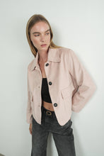 Load image into Gallery viewer, MAJO FAUX SUEDE COLLARED JACKET