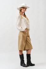 Load image into Gallery viewer, Amber Bermuda Suede Shorts