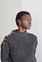 Load image into Gallery viewer, Oliva Mock Neck Crop Sweater