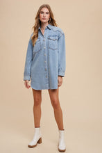Load image into Gallery viewer, Lena Denim Shacket