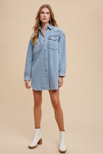 Load image into Gallery viewer, Lena Denim Shacket
