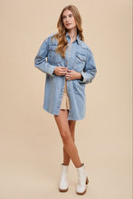 Load image into Gallery viewer, Lena Denim Shacket
