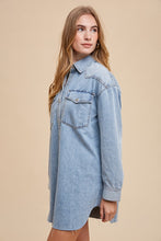 Load image into Gallery viewer, Lena Denim Shacket