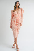 Load image into Gallery viewer, Lucero Peach Dress