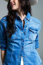 Load image into Gallery viewer, Must Have Denim Shirt