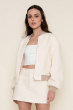 Load image into Gallery viewer, Natalia Fleece Bomber Jacket
