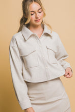 Load image into Gallery viewer, Noemi Cropped Shacket