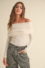 Load image into Gallery viewer, Roma off-shoulder top