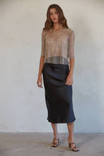 Load image into Gallery viewer, Maraya Satin Midi Skirt