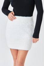 Load image into Gallery viewer, Claire Fuzzy Skirt