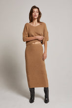 Load image into Gallery viewer, June Fuzzy Top and Midi Skirt Set
