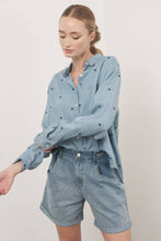 Load image into Gallery viewer, Mateo embroidered denuim shirt