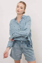 Load image into Gallery viewer, Mateo embroidered denuim shirt