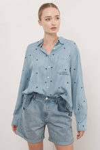 Load image into Gallery viewer, Mateo embroidered denuim shirt