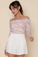 Load image into Gallery viewer, Coquette Off the Shoulder Bodysuit