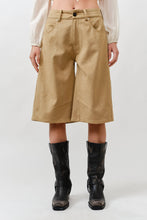 Load image into Gallery viewer, Amber Bermuda Suede Shorts