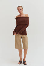 Load image into Gallery viewer, Ana Off Shoulder Knit Long-Sleeve Top