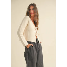 Load image into Gallery viewer, Joycee Tie Cardigan