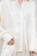 Load image into Gallery viewer, Katy Crinkle Satin Shirt