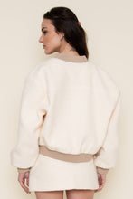 Load image into Gallery viewer, Natalia Fleece Bomber Jacket