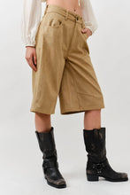 Load image into Gallery viewer, Amber Bermuda Suede Shorts