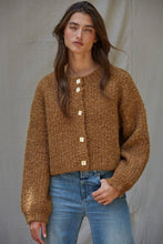 Load image into Gallery viewer, Abigail Knit Wool Spandex Cardigan