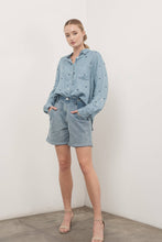 Load image into Gallery viewer, Mateo embroidered denuim shirt