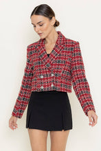 Load image into Gallery viewer, Pausini Cropped Blazer