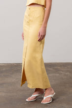 Load image into Gallery viewer, Margo Linen Pencil Skirt