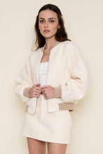 Load image into Gallery viewer, Natalia Fleece Bomber Jacket