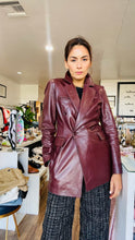Load image into Gallery viewer, SINDY Collection -Valentina Leather Blazer-