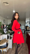 Load image into Gallery viewer, Oly Squared Neck Dress