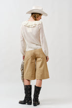 Load image into Gallery viewer, Amber Bermuda Suede Shorts