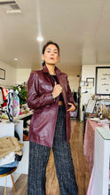 Load image into Gallery viewer, SINDY Collection -Valentina Leather Blazer-