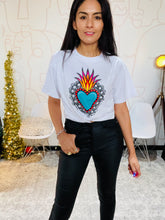 Load image into Gallery viewer, SINDY Collection -Sagrado Corazon Tee-