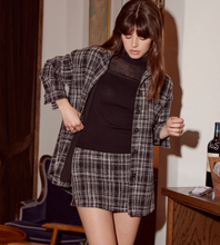 Load image into Gallery viewer, Lucy Paris -Iman Plaid Mini Skirt-
