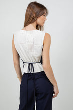 Load image into Gallery viewer, Jossa Vest with Crochet Detail