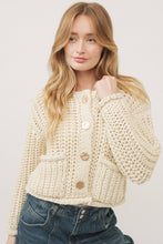 Load image into Gallery viewer, GOLDIE CHUNKY KNIT CARDIGAN