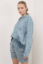 Load image into Gallery viewer, Mateo embroidered denuim shirt