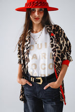 Load image into Gallery viewer, Leanna Leopard Shirt