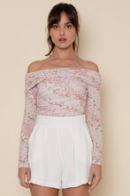 Load image into Gallery viewer, Coquette Off the Shoulder Bodysuit