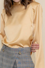 Load image into Gallery viewer, Emma Classy Bow Mock Neck Top