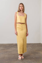 Load image into Gallery viewer, Margo Squared Neck Linen Top