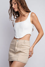 Load image into Gallery viewer, Lou Twill Mini Skirt
