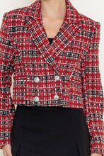 Load image into Gallery viewer, Pausini Cropped Blazer