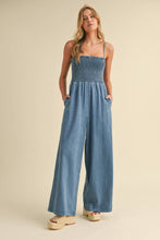 Load image into Gallery viewer, Sia Denim Jumpsuit