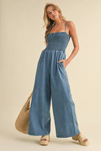 Load image into Gallery viewer, Sia Denim Jumpsuit