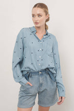 Load image into Gallery viewer, Mateo embroidered denuim shirt